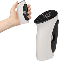 Dynamomètre électronique numérique 2-en-1 rechargeable STELLAR réglable pour la main et le bras – Appareil d'exercice et de renforcement de la force de préhension