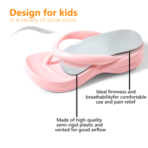 2022 vendita calda fascite plantare sollievo cura del piede bambini correzione del piede piatto supporto dell'arco bambini plantare mezza soletta HA00862 - Product Image 2