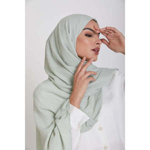 Hiyab Mojito Crinkle de Tela Modal, Accesorio de Ropa Musulmana Tradicional, Cómodo de Usar - Product Image 4