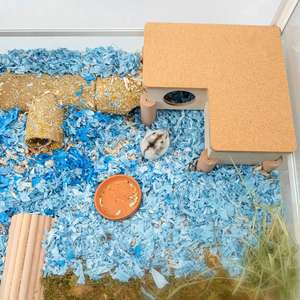 บ้านสัตว์เลี้ยง3ห้องห้องห้องห้องหนูแฮมสเตอร์ที่ซ่อนหลายห้องอุโมงค์สนุกสำรวจของเล่นสำหรับหนูแฮมสเตอร์หนูเจอร์บิลหนู lemmings สัตว์เลี้ยง - Product Image 4