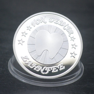 Nouvelle pièce d'or <span class=keywords><strong>en</strong></span> <span class=keywords><strong>argent</strong></span> Twinkle the Tooth Fairy un cadeau de la fée des dents Lucky Coins - Product Image 6