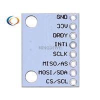 Modul sensor Akselerometer triaxial ADXL355 adalah sensor suhu terintegrasi kelas industri dan daya rendah dengan output digital