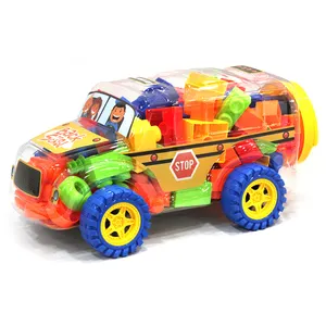 Best Selling In Europa Baby Speelgoed Chenghai Shantou Diy Plastic Bouwstenen Auto Speelgoed Educatief Kids Bouwsteen Sets