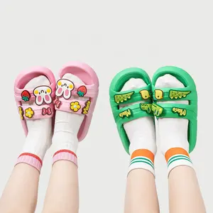 Pabrik Grosir Sandal Karton Kustom EVA Sepatu Anak-anak Sandal Anak-anak Sandal Awan Sandal Karton Lucu