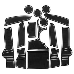 Almohadillas para ranura de puerta de coche para <span class=keywords><strong>KIA</strong></span> <span class=keywords><strong>SPORTAGE</strong></span> NQ5 <span class=keywords><strong>2022</strong></span> + alfombrillas para consola central insertos para portavasos accesorios interiores - Product Image 6