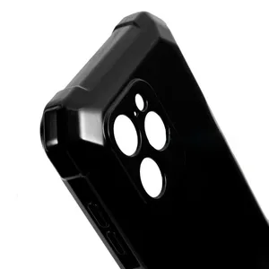 Casing ponsel TPU hitam untuk casing Blackview BV8900 penutup belakang lembut silikon untuk BV 8900 cangkang pelindung