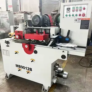 MB9012B industrial high speed 7.5kw*2 one time multi pieces Wood Stick Milling Round Rod Making Machine