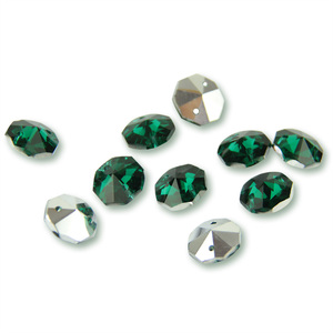 Perles de cristal octogonales personnalisées, pour lustre de jardin, breloque d'extérieur, vente en gros, pièces - Product Image 4