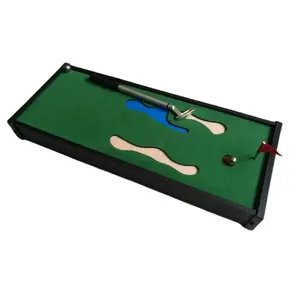 Mini jogo de golfe de comprimido, conjunto de brinquedo para golfe ao ar livre