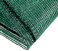 Filet d'ombrage rond en HDPE vert anti-UV pour serre, jardin potager, verger, protection solaire