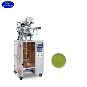 Machine d'emballage automatique pour sachets de thé matcha biologique en poudre de pin biologique, avec fermeture arrière - Product Image 1