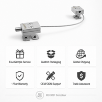 Cable de Seguridad de Acero Inoxidable para Ventanas, Dispositivo Anticaídas para Ventanas Corredizas de Aluminio, Tope Anticaídas