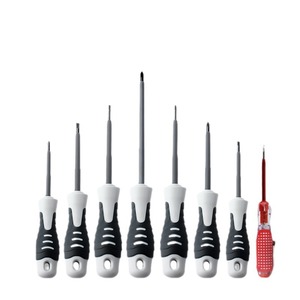Insulated Magnetic <b>Screwdriver</b> Set Cross Phillips Bit Industrial Grade Anti-Slip Handle Matte Finish Plastic Handle - Product Image 4