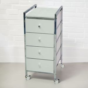 Chariot de rangement mobile en métal écologique à 4 couches pour cuisine, salle de bain, salon et bureau - Product Image 6