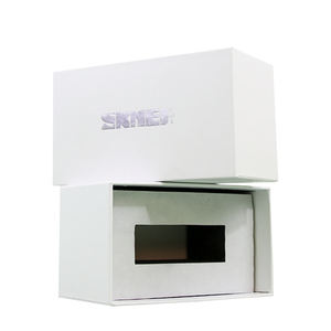 Mini caja de papel para estampado de pestañas, papel de aluminio dorado de buena calidad, color blanco - Product Image 6