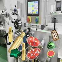 Machine d'emballage de chocolat sur mesure à haute efficacité entièrement automatisée et conçue sur mesure
