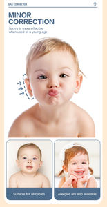 Yumebeauty อุปกรณ์แก้ไขหูสำหรับเด็กที่นุ่มสบายและเป็นมิตรกับผิว - Product Image 3