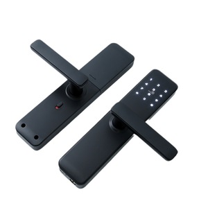 เว่ยซุน สมาร์ทล็อคสำหรับประตูไม้ พร้อมระบบสแกนบัตรและรหัสผ่าน ดีไซน์ทันสมัย ผลิตจากอลูมิเนียมอัลลอย รุ่น J086 - Product Image 4