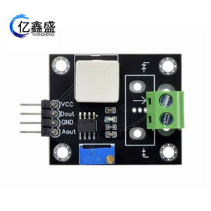 WCS2702 เซ็นเซอร์กระแสฮอลล์เอฟเฟค 2A DC5V โมดูลป้องกันกระแสเกินแบบปรับได้ - Product Image 4