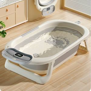 Bañera Plegable para Bebé con Sensor de Temperatura, Material PP, para Recién Nacidos de 0 a 12 Meses, Uso Doméstico - Product Image 5