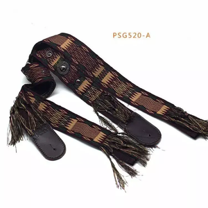 Correas de Guitarra Eléctrica Tejidas en Algodón de Estilo Indio Únicas y Nuevas, Correas de Guitarra Folk con 1.35-1.5m de Largo en Venta - Product Image 2
