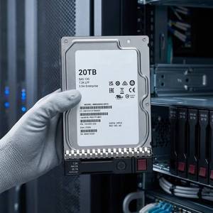 P53555-K21 Disco Duro para Servidor de 20 TB, Empresarial, SATA 6 Gb/s, 3.5 Pulgadas LFF, 7200 RPM, Sellado con Helio, 512e ISE - Product Image 3