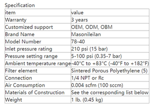 Regulador Reductor de Alto Rendimiento MASONEILAN 78-40 y ND9000 - Product Image 6