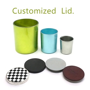 LANGXU - Recipiente <span class=keywords><strong>de</strong></span> Vidrio Verde Personalizado <span class=keywords><strong>para</strong></span> Velas, Frasco Vacío Sólido <span class=keywords><strong>para</strong></span> Uso Diario, Venta al por Mayor <span class=keywords><strong>para</strong></span> Cadenas <span class=keywords><strong>de</strong></span> Supermercados - Product Image 4