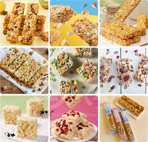 Breakfast Cereal Energy Nougat <strong>Muesli</strong> Protein Bar Production Line Rice Extruding Line with Meat Mincer Automatic Grain Products - Product Image 3