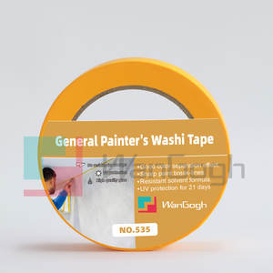 Nova Chegada Fita Adesiva Washi para Pintores de Alta Qualidade Resistente ao Calor Baixo Ruído Resistente <span class=keywords><strong>a</strong></span> UV Fácil de Rasgar - Product Image 1