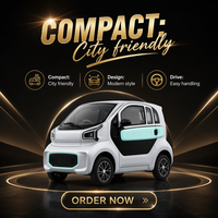 Voiture électrique BAIMA, couleur personnalisée, 60V/72V, 4 roues, double frein à disque, 2 portes, mini véhicule électrique, moteur 1500W, batterie au plomb-acide