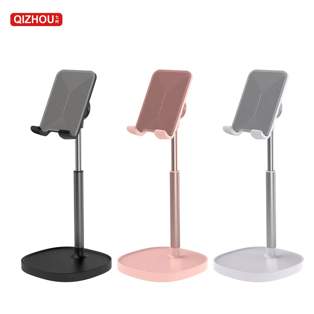 Universal Portable Desktop Foldable Cell Phone Stand Angle Adjustable Aluminum Alloy Mobile Phone Holder