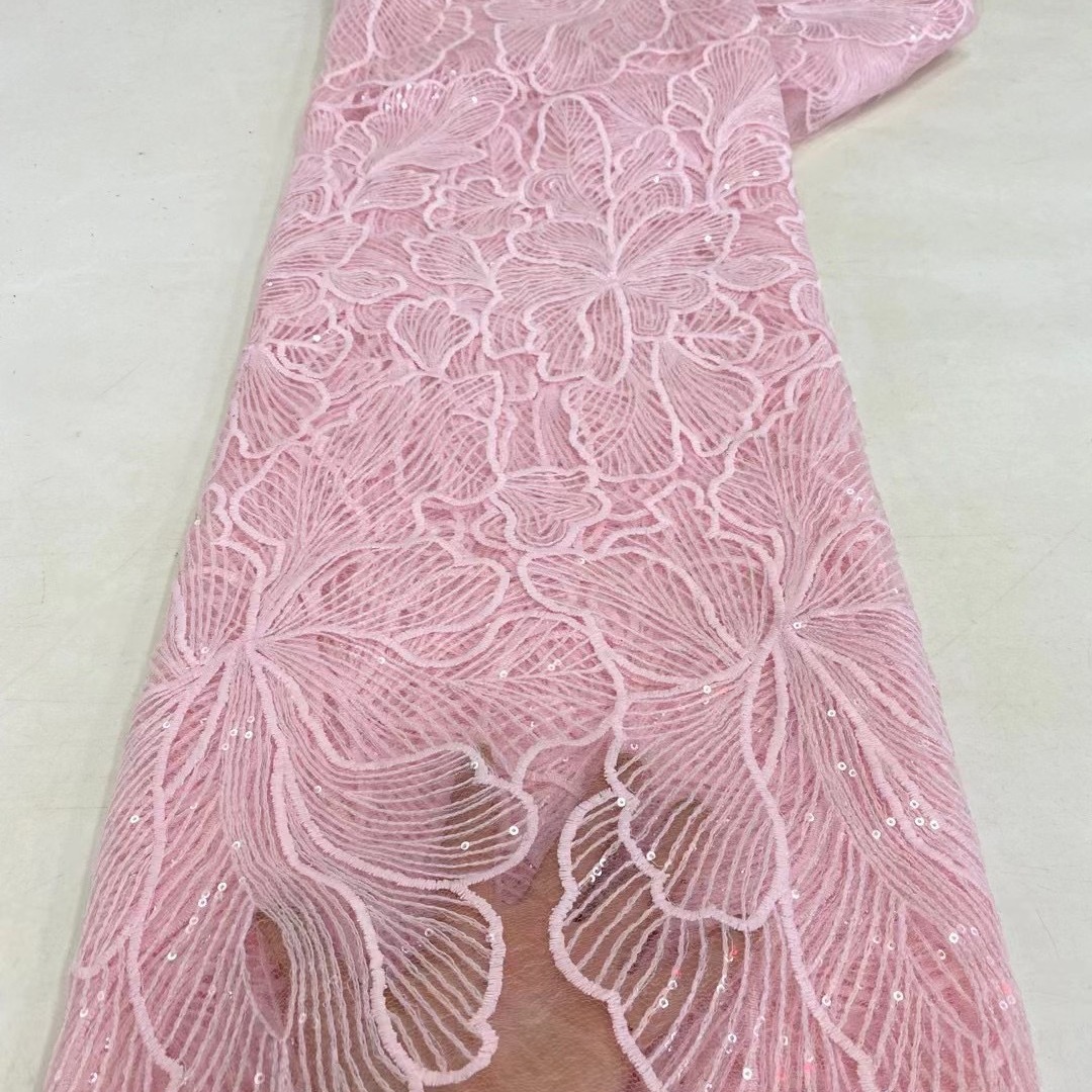 chinese dress ladies Multicoloured Organza Imported Lace  Fancy Saree Laces & Dress Borders (9 Meter)