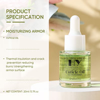 Huile pour cuticules Hanyinails, nouveau design, 20 ml, haute qualité, logo personnalisé, huile pour cuticules en flacon