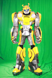 Traje <span class=keywords><strong>de</strong></span> robot portátil personalizado Traje <span class=keywords><strong>de</strong></span> robot Transformar Ers Bumble Bee <span class=keywords><strong>Disfraz</strong></span> para hombre - Product Image 2