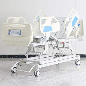 Precio de cama de UCI para Hospital Hi Low Cama de Hospital 5 Funciones Meidcal Cama de Hospital Unidad de Cuidados Intensivos para Pacientes Precio de Muebles - Product Image 3