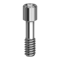 Sekrup Abutment Implan Gigi Permukaan TiN 1.27mm Internal Hex Grade 5 Titanium Prosthetic Bolt CNC