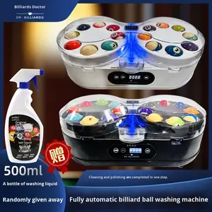 <span class=keywords><strong>DR</strong></span> ZGBM-3 Snooker Çift Tepsili Çift Motorlu Tam Otomatik Top Yıkama Makinesi Metal Temizleme Bakım Cihazı - Product Image 2