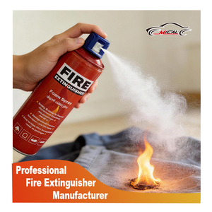 Precio de fábrica, calidad estable, fácil de usar, ampliamente aplicable, extintor de incendios pequeño para la seguridad diaria del hogar y del automóvil, aerosol extintor de incendios. - Product Image 1