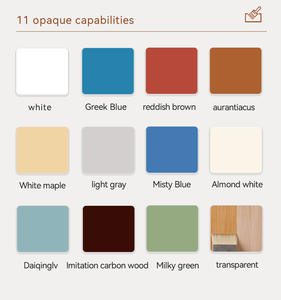 Peinture à l'eau pour bois personnalisée, durable, à forte adhérence, anti-salissure, belle, pour meubles en bois - Product Image 2