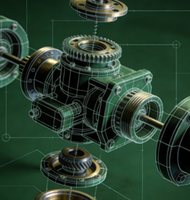 برنامج تصميم ثلاثي الأبعاد تجاري من نوع SolidWorks PRO لمدة عام واحد