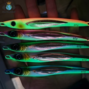 Leurre de pêche en mer THEOS Metal Jig pour pêche en bord de mer et en haute mer, slow jigging, 60g 80g 100g 150g, pour thon, amberjack, kingfish - Product Image 3
