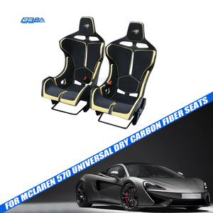 Asientos deportivos universales de cuero, Alcántara y fibra de carbono personalizados para diferentes modelos de coches, para McLaren 570 - Product Image 1