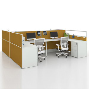China Manufacturer Modern Modular <strong>Office</strong> Furniture Workstation <strong>2</strong>, 4, 6 Seater <strong>Office</strong> Workstation <strong>Desk</strong> for <strong>2</strong>, 4, 6 <strong>Person</strong> People - Product Image 3