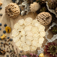 Tranches de Ginseng Américain Séché, Racine de Ginseng en Vrac, Thé Santé Énergisant, Améliore l'Endurance et l'Immunité, Tisane Personnalisée OEM, Marque Privée, Sachet