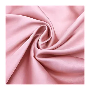 Vente en gros de tissu de satin de soie extensible dans les 4 sens élastique en poly spandex nuptiale Maroc satin de polyester soyeux pour vêtements de nuit