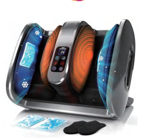 Masajeador de <span class=keywords><strong>pies</strong></span> con vibración de calefacción N con tecnología de acupresión Compresión de aire Vibración de tejido profundo para una <span class=keywords><strong>mejor</strong></span> circulación sanguínea - Product Image 2