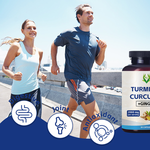 แคปซูลขมิ้นชัน ขิง พริกไทยดำ คังซูหยวน 2060 มก. พรีเมียม ช่วยบำรุงข้อต่อ ระบบย่อยอาหาร และผิวพรรณ ขายดี - Product Image 4