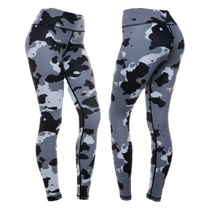 Leggings de yoga pour femmes Wears World Custom Design, en spandex/polyester, style décontracté XXL, respirants et antibactériens. - Product Image 1