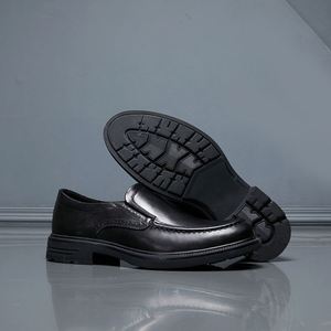 Nuevos Mocasines de Hombre 2025, Estilo Retro Británico, Cierre con Cordones, Transpirables, Antideslizantes, Ligeros, Parte Superior de Cuero Genuino - Product Image 3